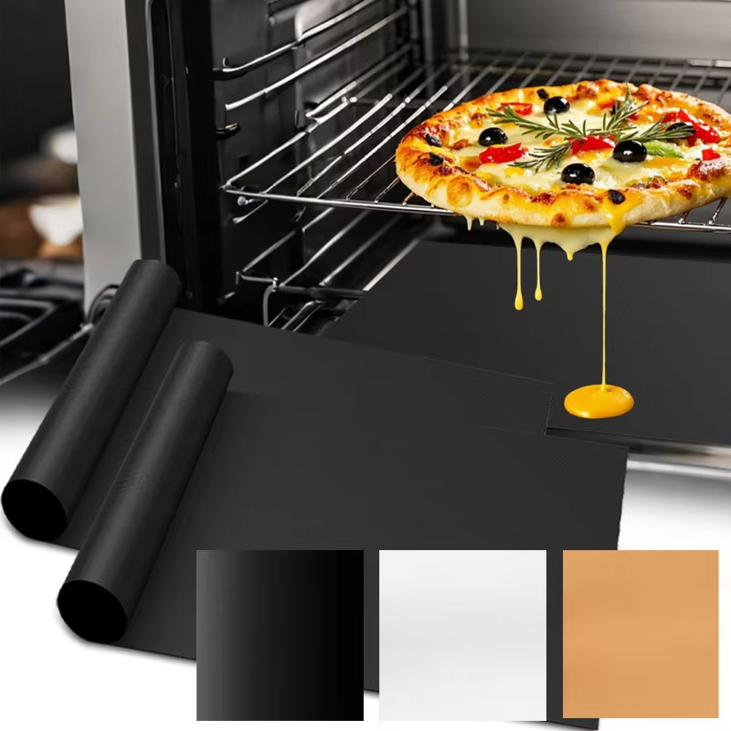 Super Kitchen Baking Mat - 新しいオーブンライナー 再利用可能 ノンスティック 防汚保護パッド 耐熱 BBQ