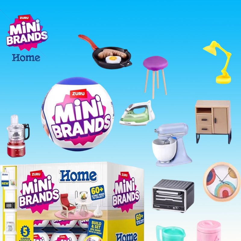 Kitchen Baking Gifts - ズールサプライズミニブランドホームシリーズおもちゃミニチュアモデルミステリアスブラインドボックスオリジナルホーム家具誕生日プレゼント