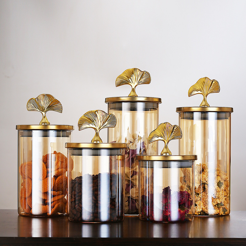 Kitchen Bank - 鹿の頭を覆う大きなガラスの貯蔵瓶、調味料の瓶、キッチンの貯蔵瓶、コーヒー容器、キャンディー、蜂蜜の瓶