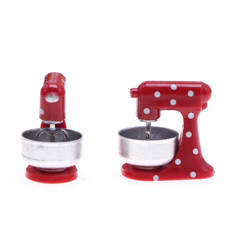 Kitchen Baking Appliances - (.) 1:12 DIY ドールハウスミニチュアアクセサリードールハウスシミュレーションミキサーモデルおもちゃドールハウスミニキッチン装飾