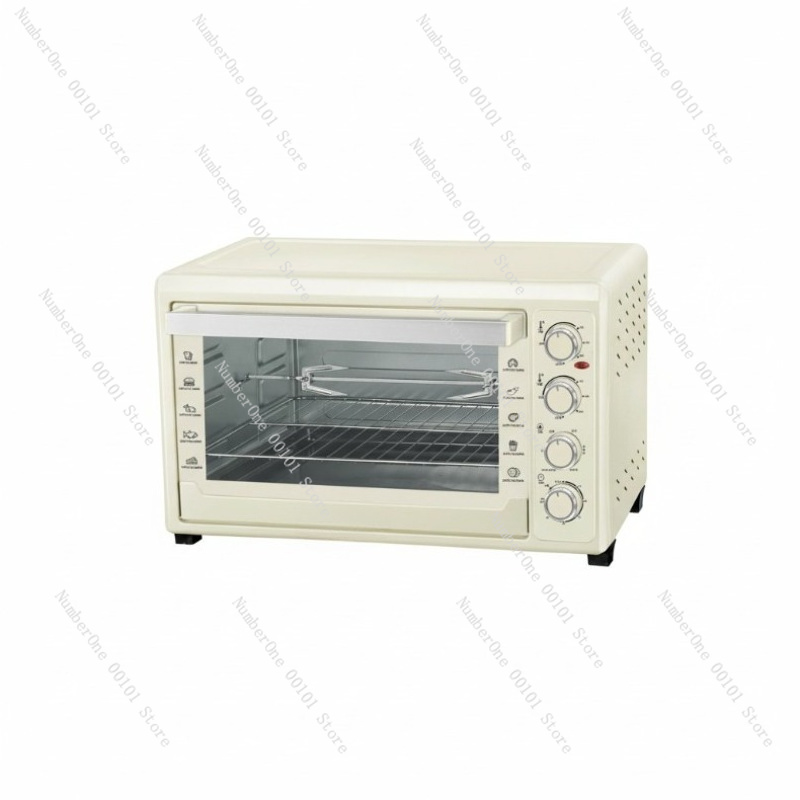 Kitchen Baking Gifts - 60L対流式オーブン 電気ロティサリーベーキングロースターマシン 上下温度独立制御 家庭用キッチンギフト