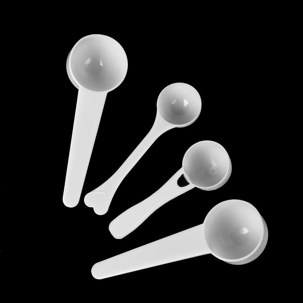 Baking Powder Kitchen - 10 個 1/3/5/10 グラム計量スプーンコーヒーパウダースパイスメジャースクーププロテインミルクパウダーキッチンベーキングツール