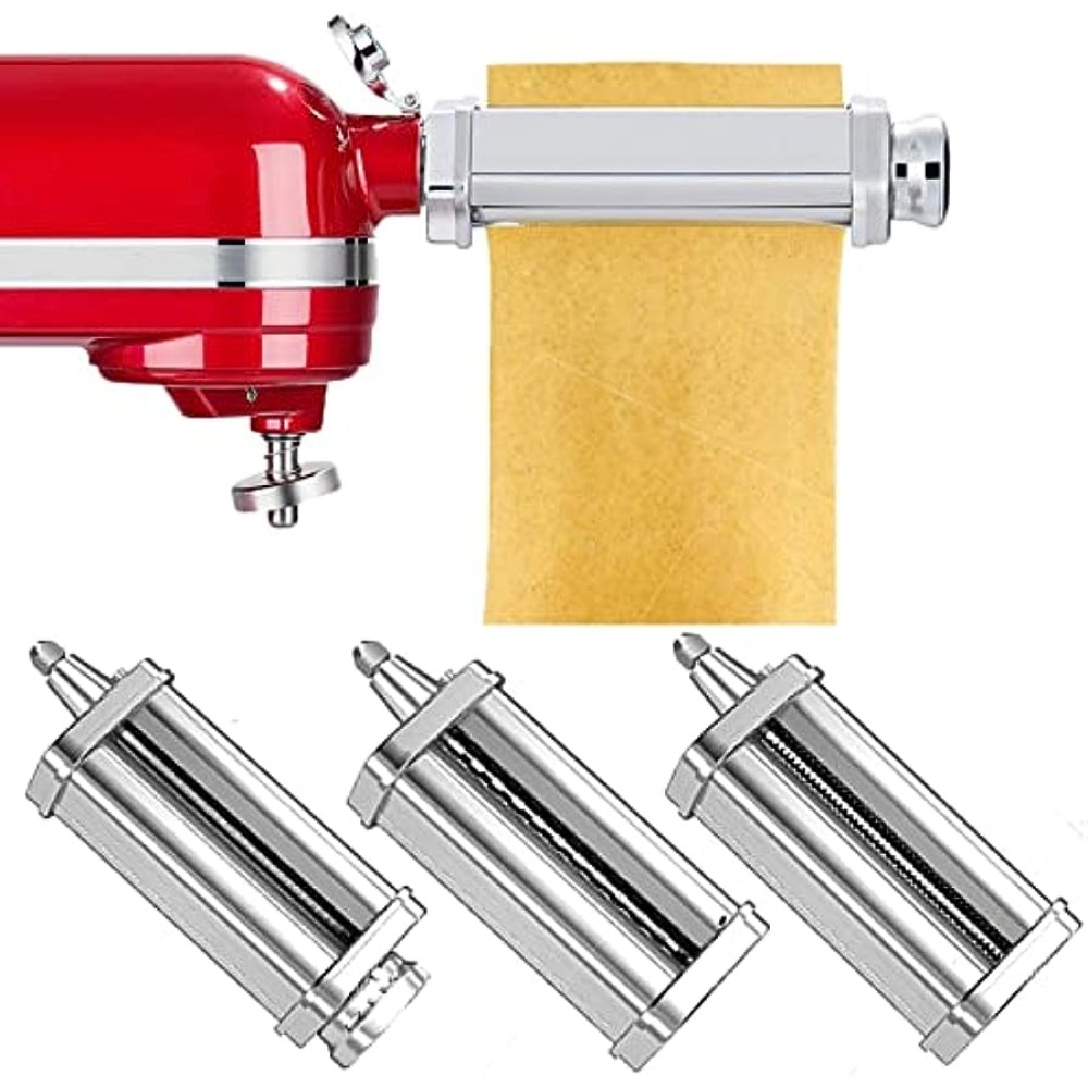 Kitchenaid Baking Set - キッチンパスタマシン用、ステンレス製パスタスタンドミキサー、麺類アクセサリー、キッチンツール、キッチンエイドアクセサリー