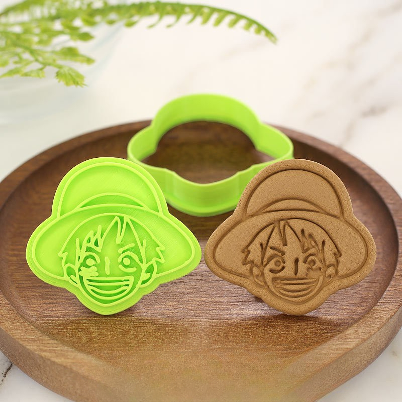 Kitchen Baking Gifts - ワンピースクッキングモールドルフィゾロチョッパースカルクッキーモールドアクションフィギュアキャンディーベーキングDIYキッチンガジェットギフト