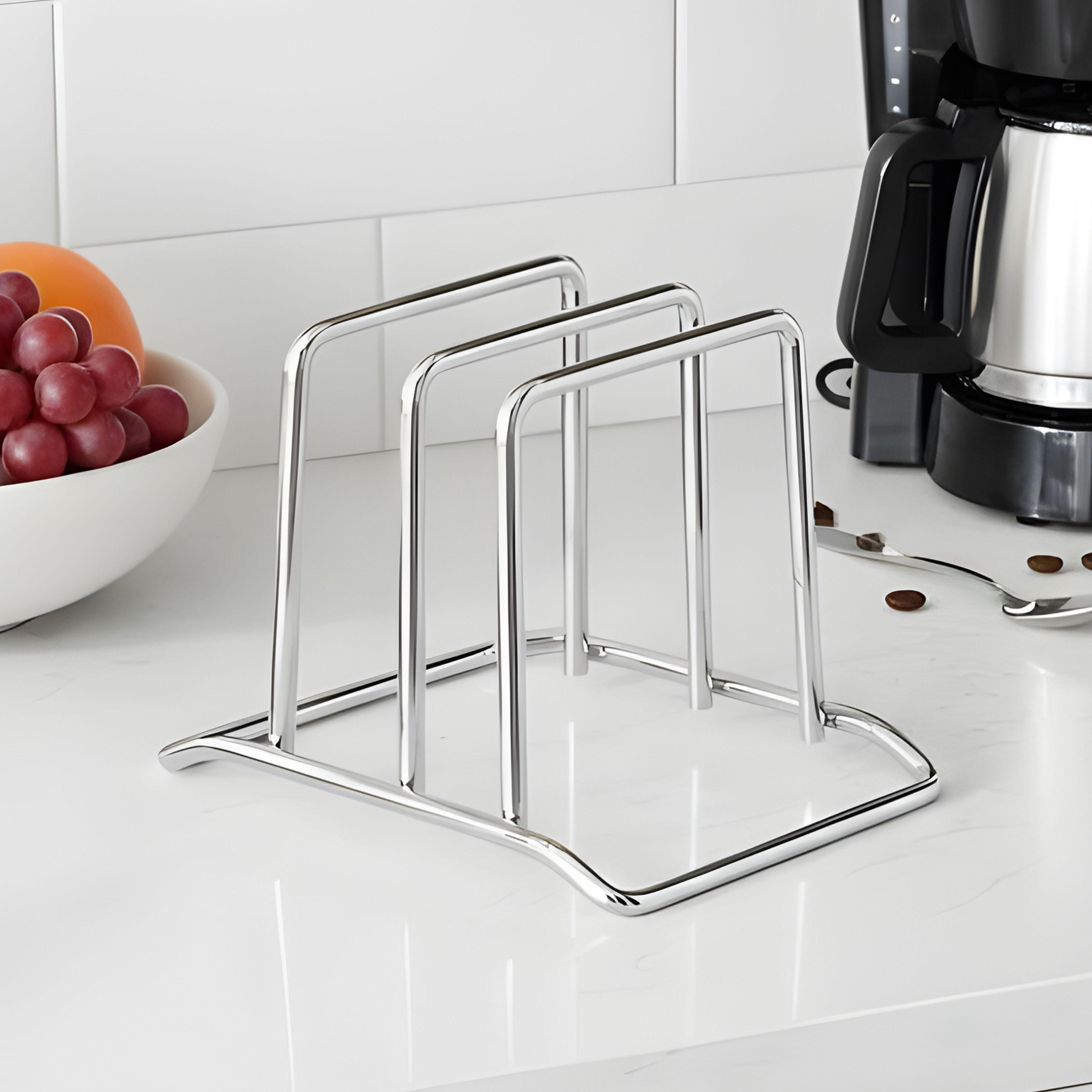 まな板ホルダー ステンレス鋼シートパンラック ベーキングトレ - Kitchen Cabinet Baking Organizer のレビューと価格