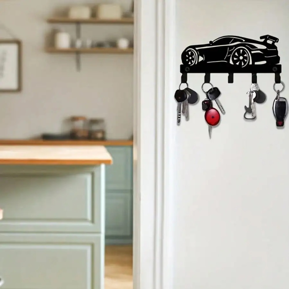 壁掛けキーホルダー、空力設計の金属製フックラック、キッチン、 - Kitchen Baking Gifts のレビューと価格