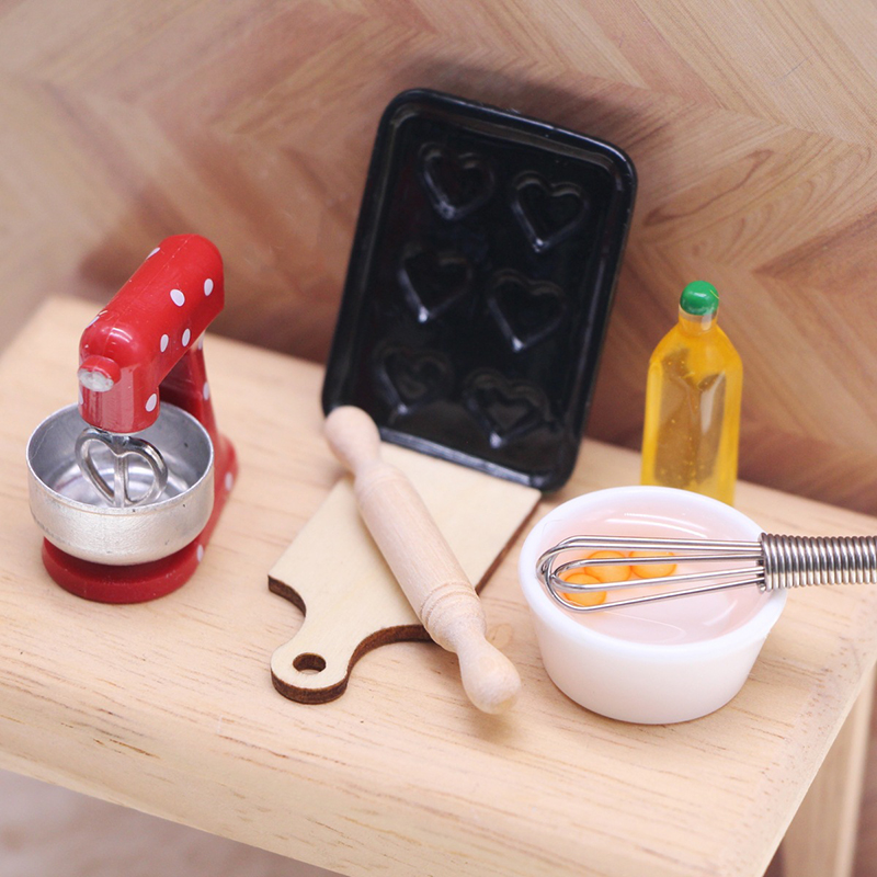 (.) 1:12 DIY ドールハウスミニチュアアクセサリー - Kitchen Baking Appliances のレビューと価格