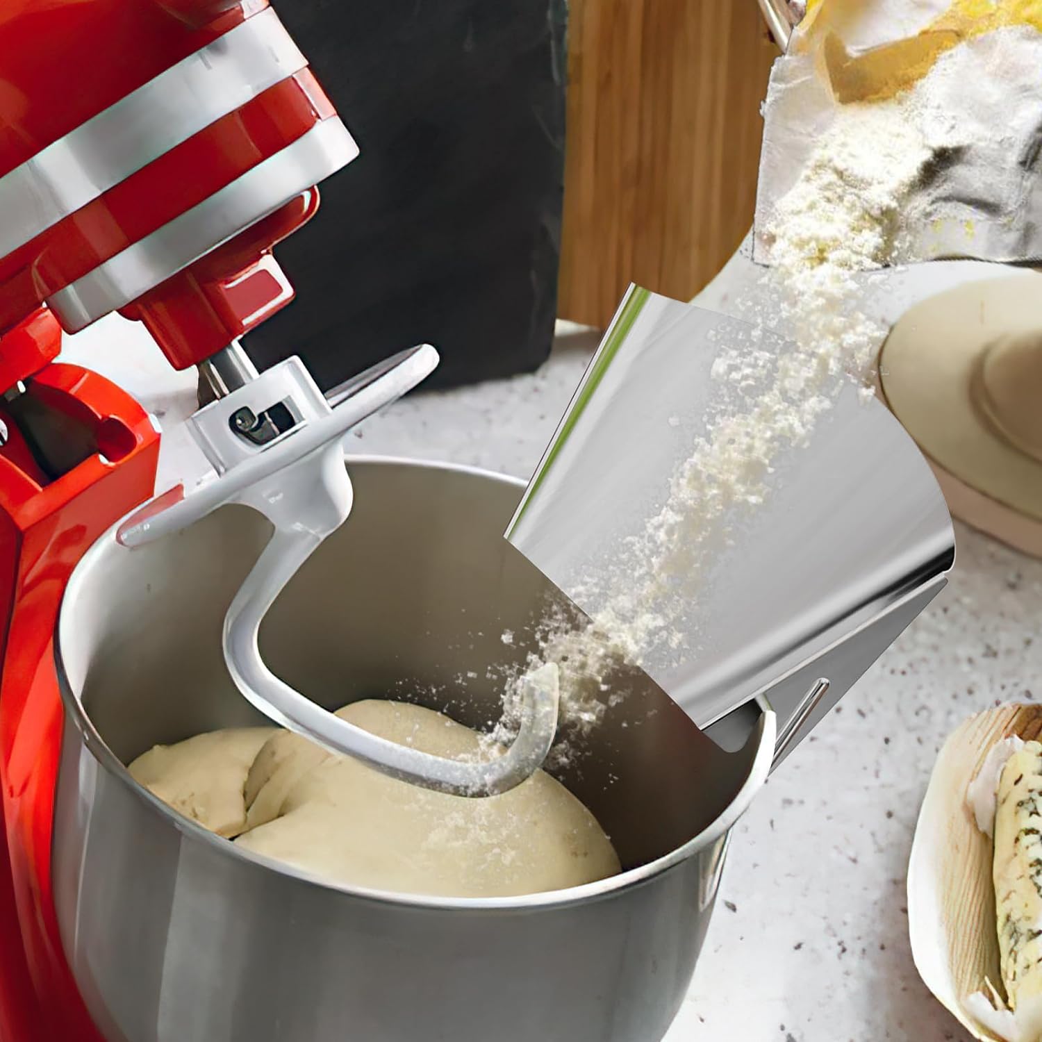 キッチンエイドスタンドミキサーステンレススチールボウル用ポア - Kitchen Baking Appliances のレビューと価格