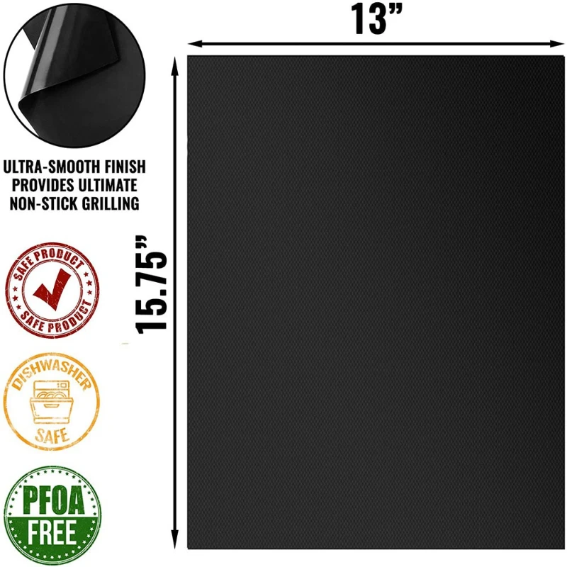 5 個箱入り 33X40X0.2 ミリメートルバーベキューバ - Super Kitchen Baking Mat のレビューと価格
