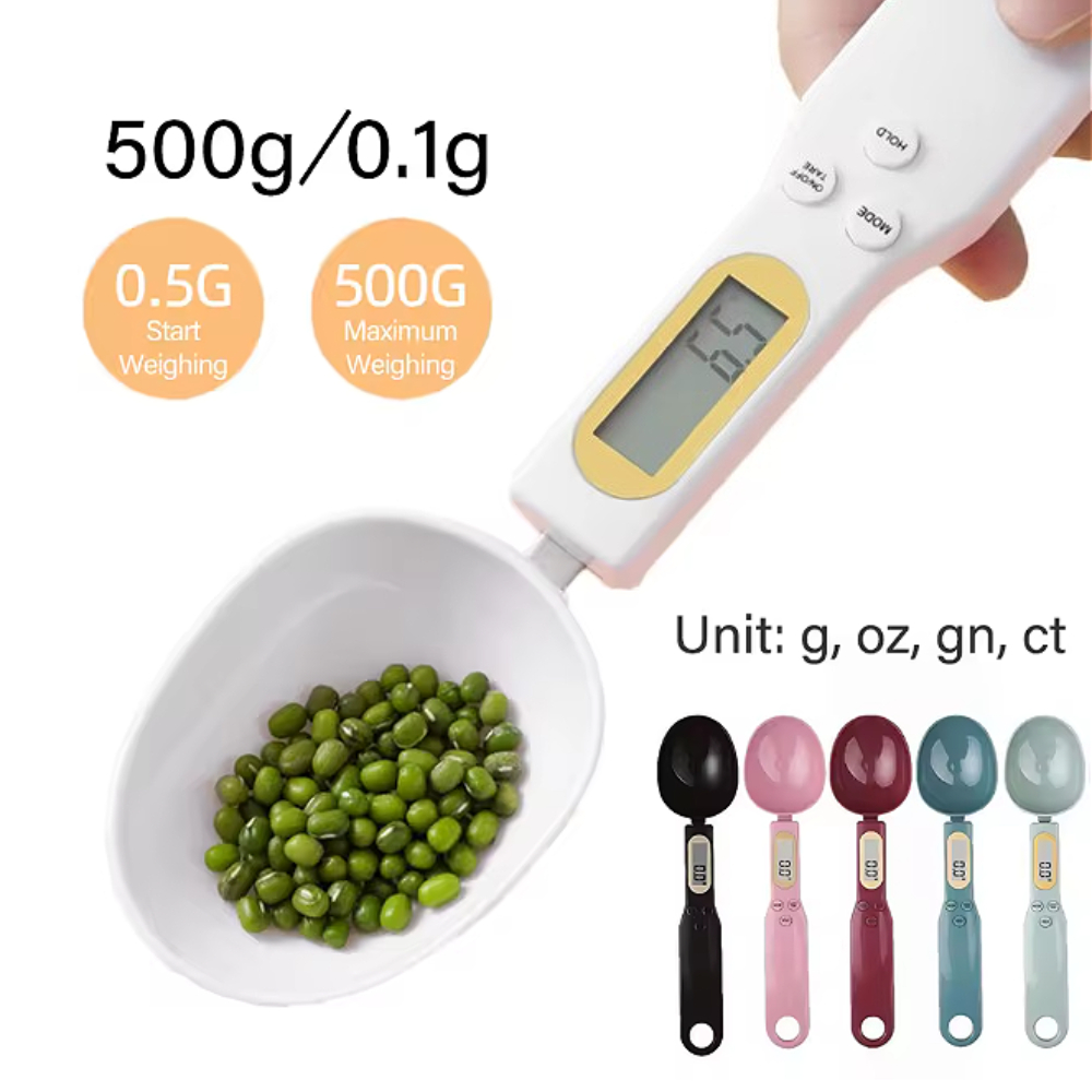 LCDデジタル計量調整可能計量スプーンキッチンスケール電子計 - Baking Powder Kitchen のレビューと価格