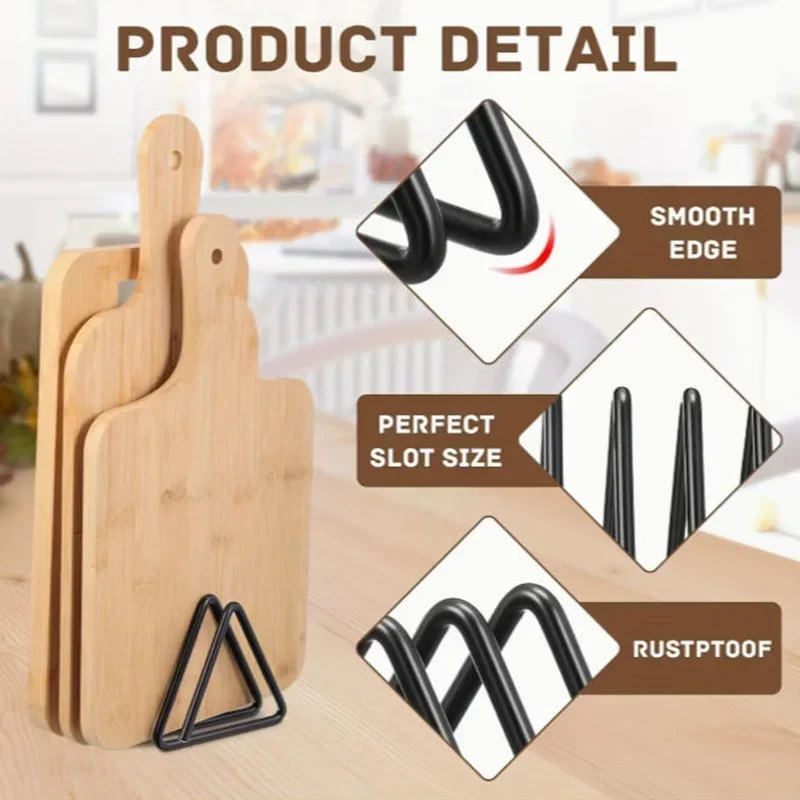三角形のまな板収納ラック 省スペース キャビネット カウンタ - Kitchen Cabinet Baking Organizer のレビューと価格