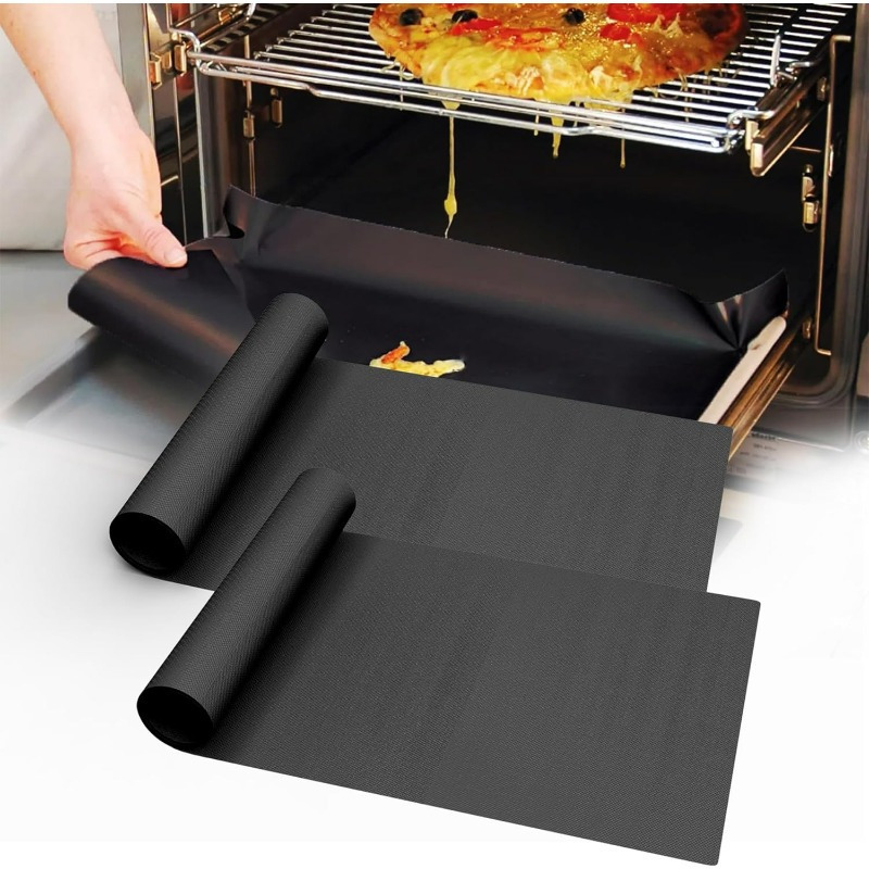 電子レンジの底用オーブンライナー 2 個 BPA および P - Super Kitchen Baking Mat のレビューと価格