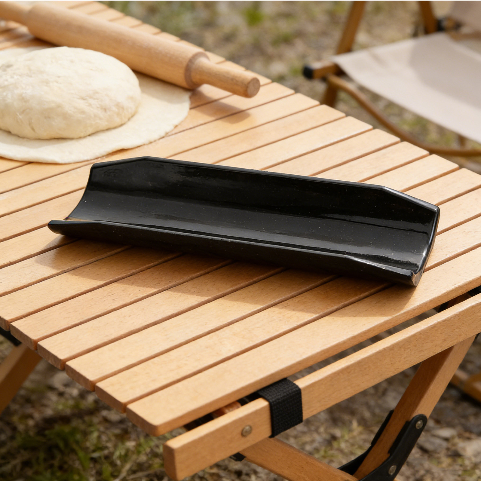 麺棒ホルダー 安定した滑り止めベース キッチンツールオーガナ - Kitchen Baking Counter のレビューと価格