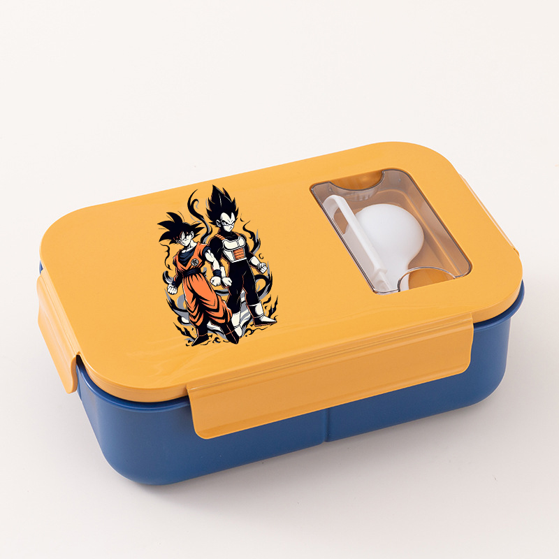 ドラゴンボール男性用ランチボックスポータブル弁当箱食品容器マ - Kitchen Baking Gifts のレビューと価格