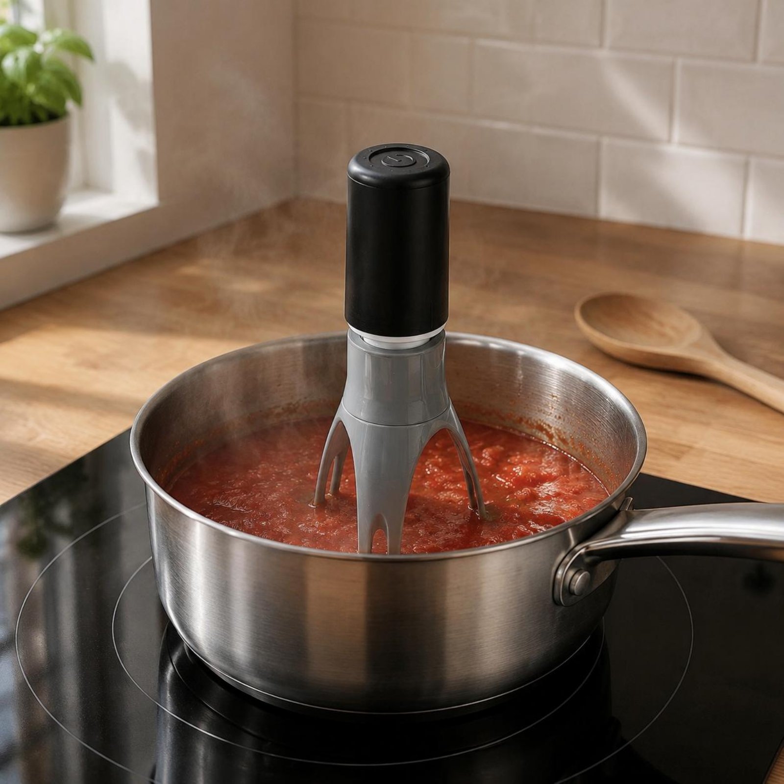 自動三角攪拌機 - ハンズフリー電動卵泡立て器＆キッチンミキ - Kitchen Baking Appliances のレビューと価格