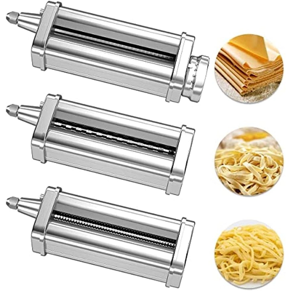 キッチンパスタマシン用、ステンレス製パスタスタンドミキサー、 - Kitchenaid Baking Set のレビューと価格