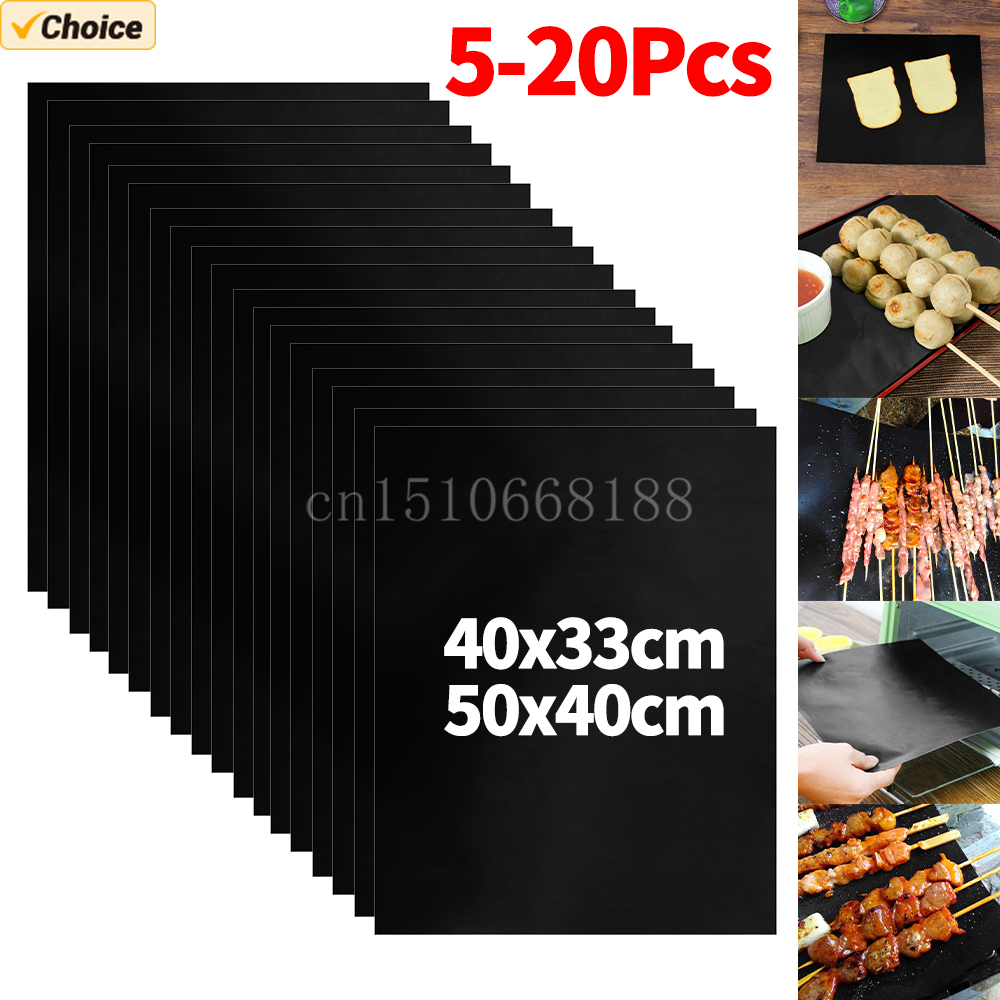 5～20枚入り オーブンライナー グリルマット 33/50x - Super Kitchen Baking Mat のレビューと価格