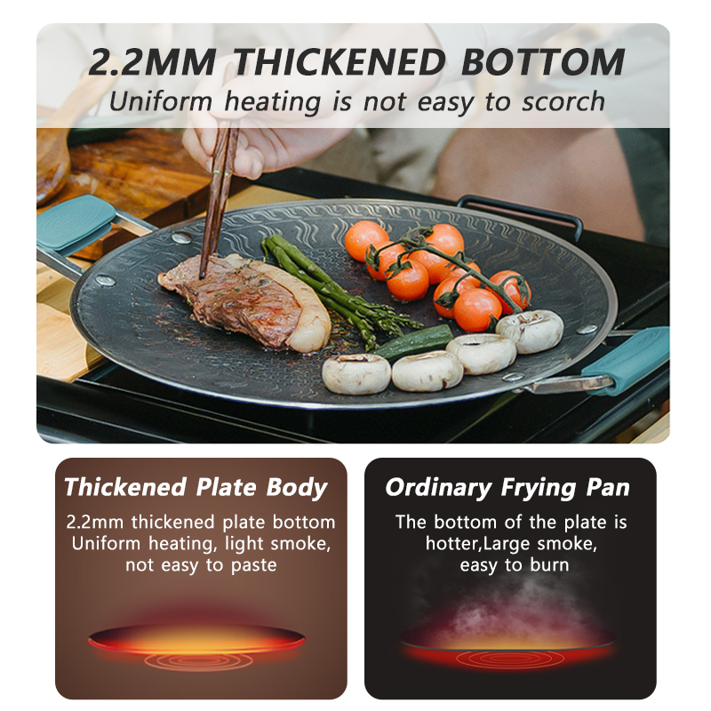 Naturehike バーベキュー調理グリルパンキャンプピク - Kitchen Baking Appliances のレビューと価格