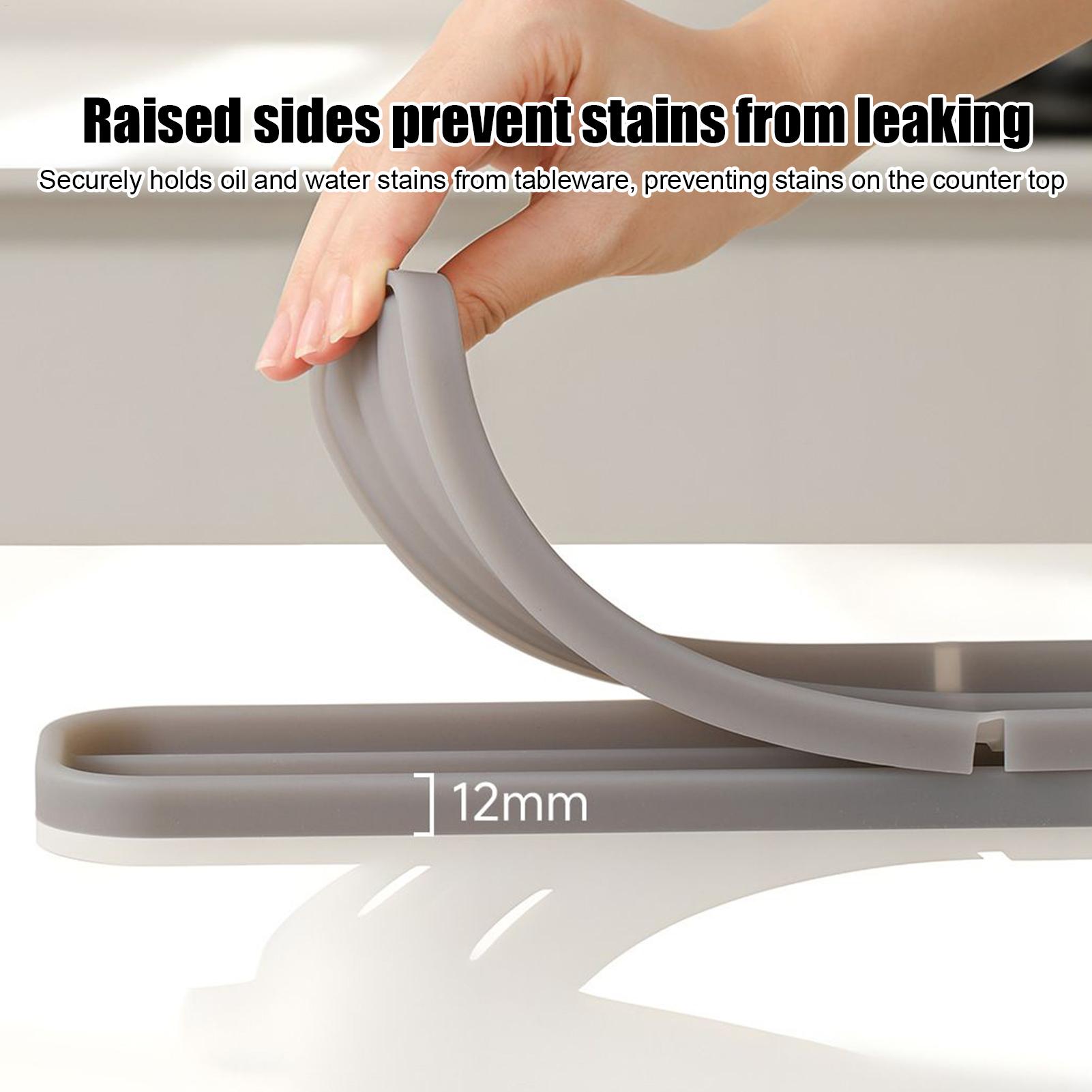 食器乾燥マット 滑り止めパッド 17.7 X 3 インチ シ - Kitchen Baking Counter のレビューと価格