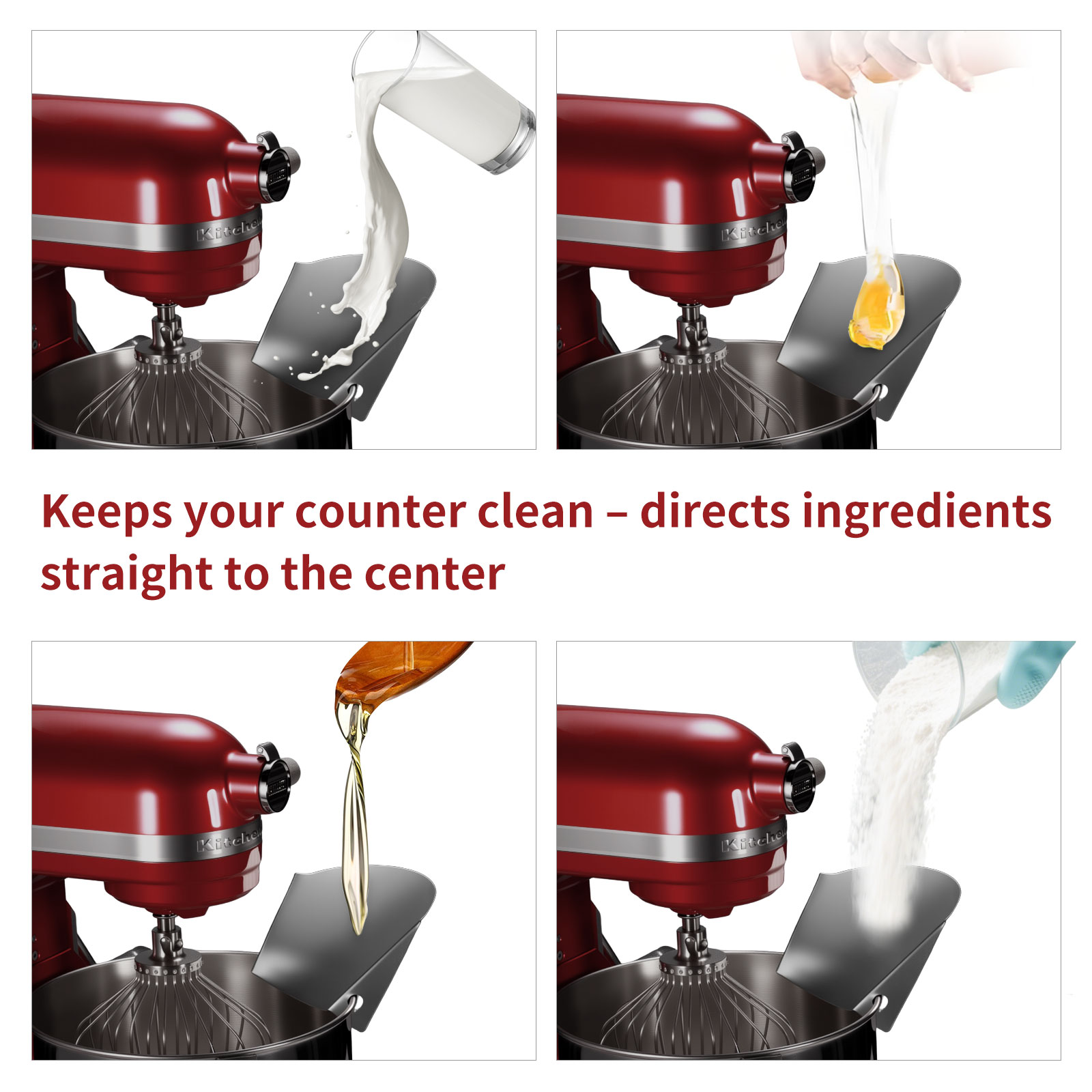 スタンドミキサー用ステンレススチール製ティッピングガード1個 - Kitchenaid Baking Set のレビューと価格