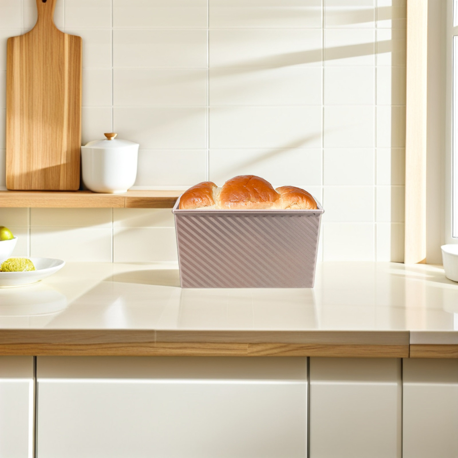 ノンスティック長方形トーストパン炭素鋼パン型ケーキローフバナ - Kitchen Baking Supplies のレビューと価格