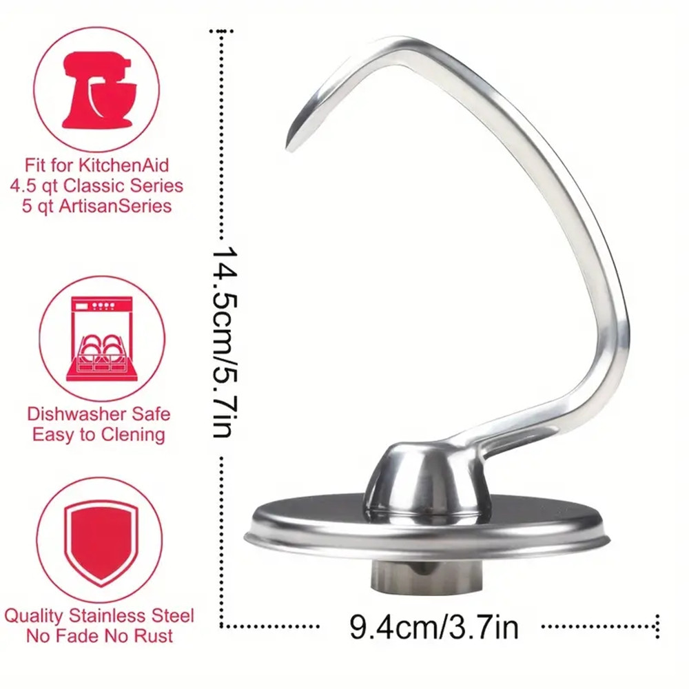 キッチンエイド調理器具アクセサリーと生地用ステンレススチール - Kitchenaid Baking Set のレビューと価格