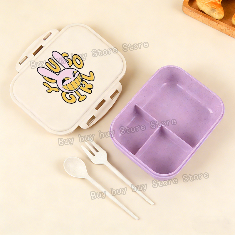 アニメアメージングデジタルサーカスランチボックスポータブル弁 - Kitchen Baking Gifts のレビューと価格