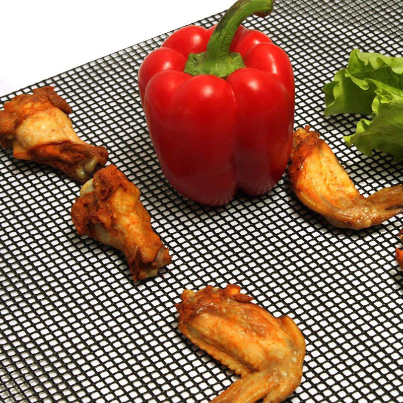 バーベキューグリルネット,2個/1個,焦げ付き防止,再利用可 - Super Kitchen Baking Mat のレビューと価格