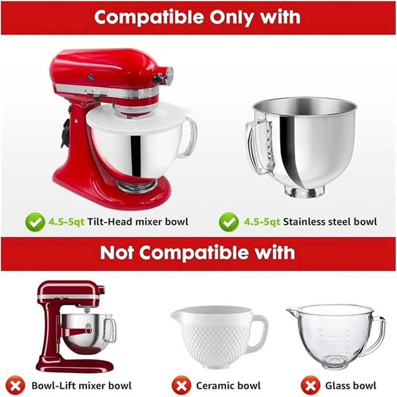 A74X-キッチンエイド用 4.5-5 クォート チルトヘッ - Kitchenaid Baking Set のレビューと価格