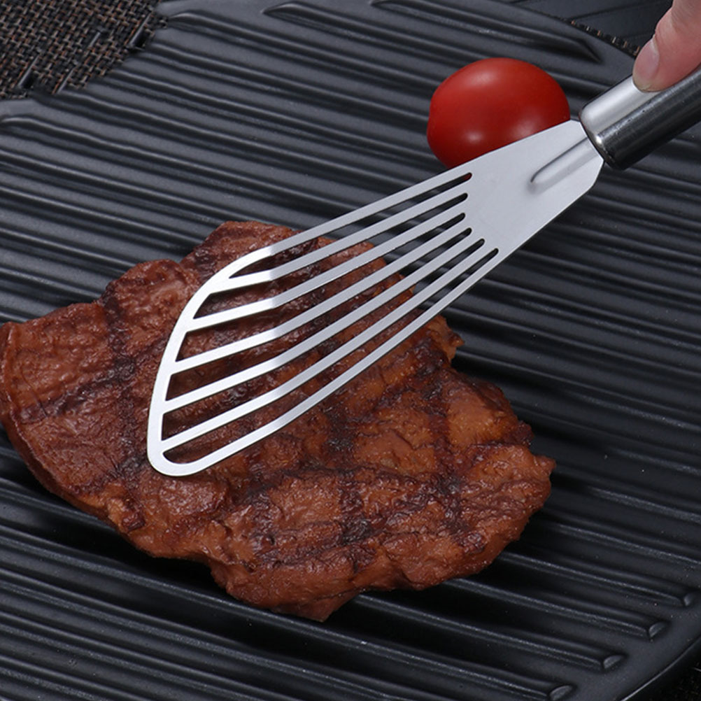 3 個ステンレス鋼スパチュラステーキフライ魚用スロット付きタ - Kitchen Baking Appliances のレビューと価格