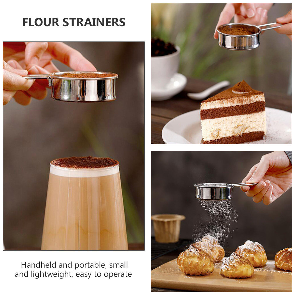 2個セット ステンレス製小麦粉ふるいセット プロフェッショナ - Baking Powder Kitchen のレビューと価格