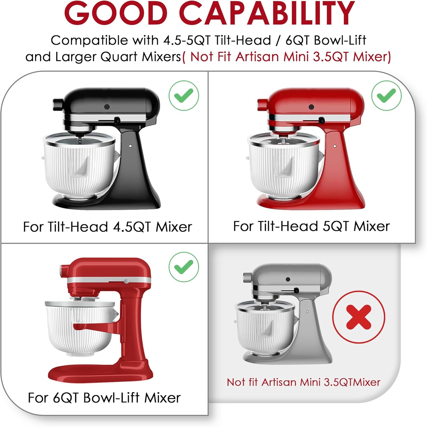 キッチンエイド スタンドミキサー用アイスクリームメーカーアタ - Kitchenaid Baking Set のレビューと価格
