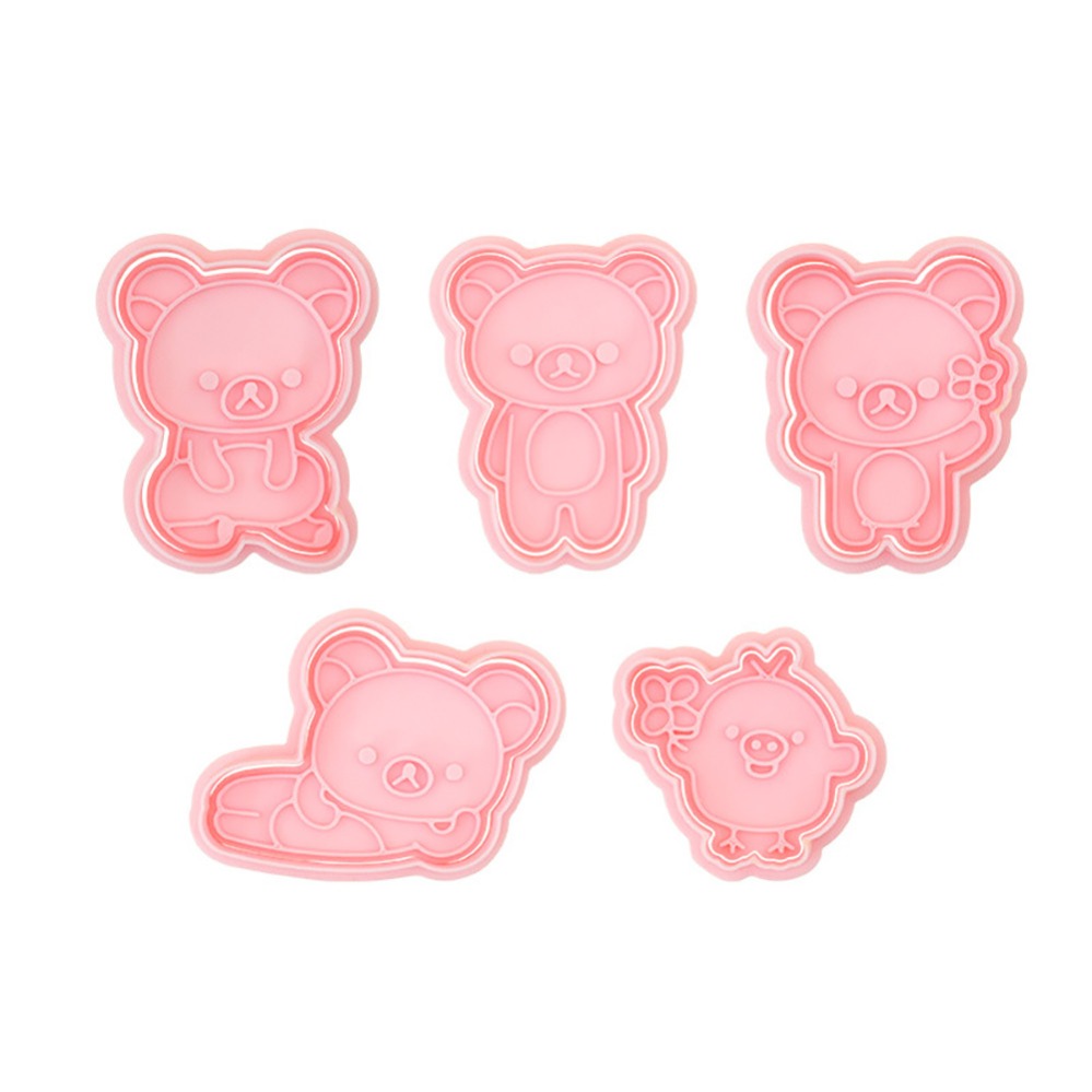 クッキーカッター漫画のクマのビスケット型スタンプキッチンベー - Kitchen Baking Supplies のレビューと価格