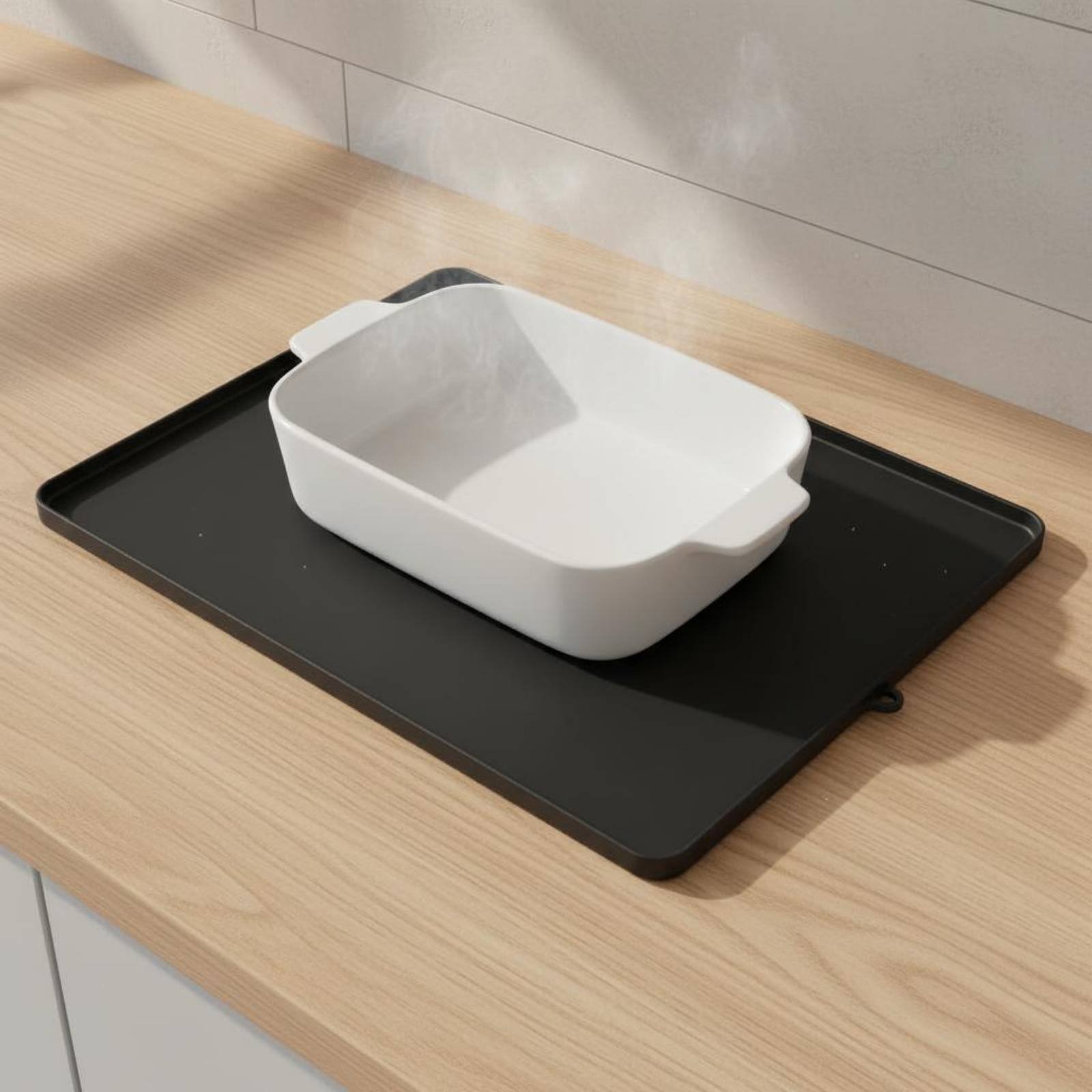 シリコン製電子レンジトップマット 柔軟な電子レンジトッププロ - Kitchen Baking Appliances のレビューと価格