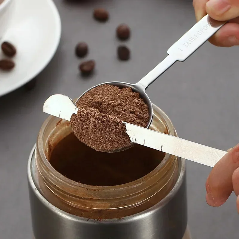 積み重ね可能なステンレス鋼計量スプーンセット計量カップコーヒ - Baking Powder Kitchen のレビューと価格